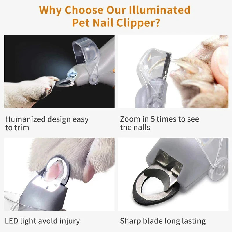 🐶HappyPaws Dog's Led Nail Cipper