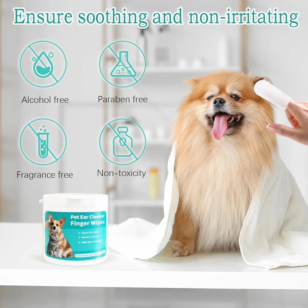 🐾HappyPaws ear Cleaning Wipes