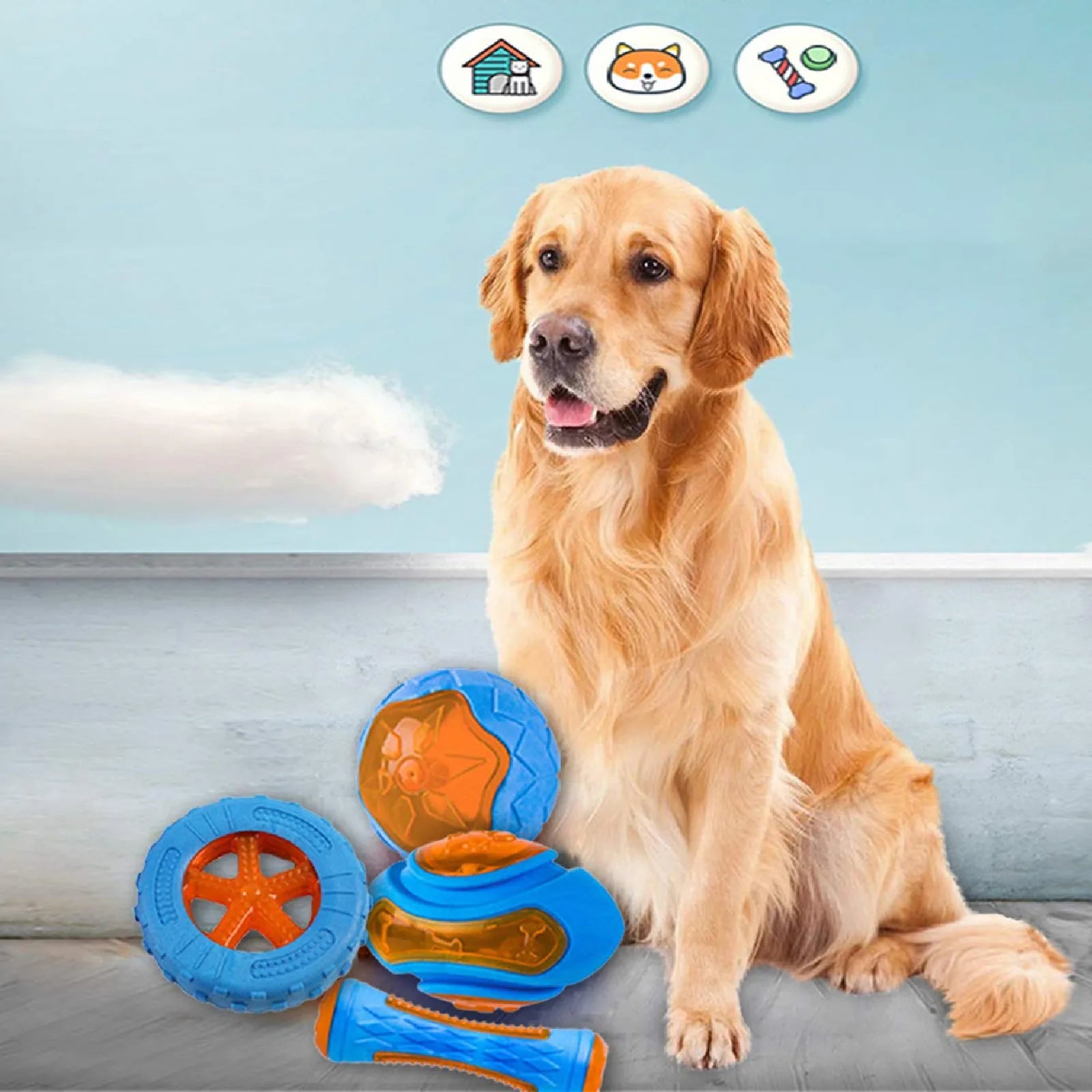 🐾HappyPaws Dental Chew Toy
