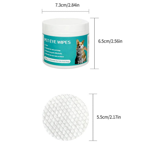 ✨HappyPaws Pet Eye Cleaning Wipes