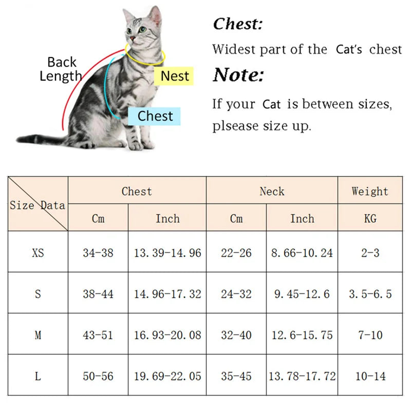 😺HappyPaws Cat Harness & Leash Set