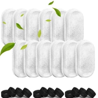 🐾HappyPaws Stainless Steel Pet Water Dispenser Filter